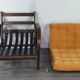 Paire de fauteuils Kropacek & Kozelka modernisme Tchèque 1947