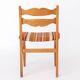 Set of 4 Henning Kjærnulf Oak Dining Chairs | Danish | EG Møbler | 1970s