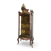 Elegant antique display cabinet, dating to 19th century