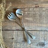 EP Zinc Italy Silver Plated Salad Servers