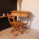Set for children: Desk and chair - 50's