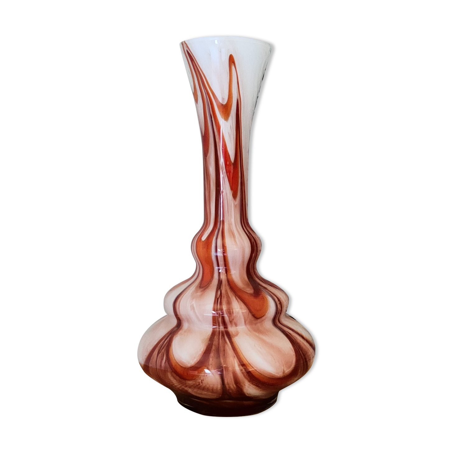 Moretti carle vase made of Florence glass