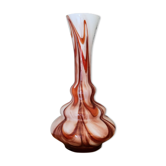 Vase de carle Moretti en verre de Florence