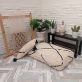 Handmade Berber armchair in wool