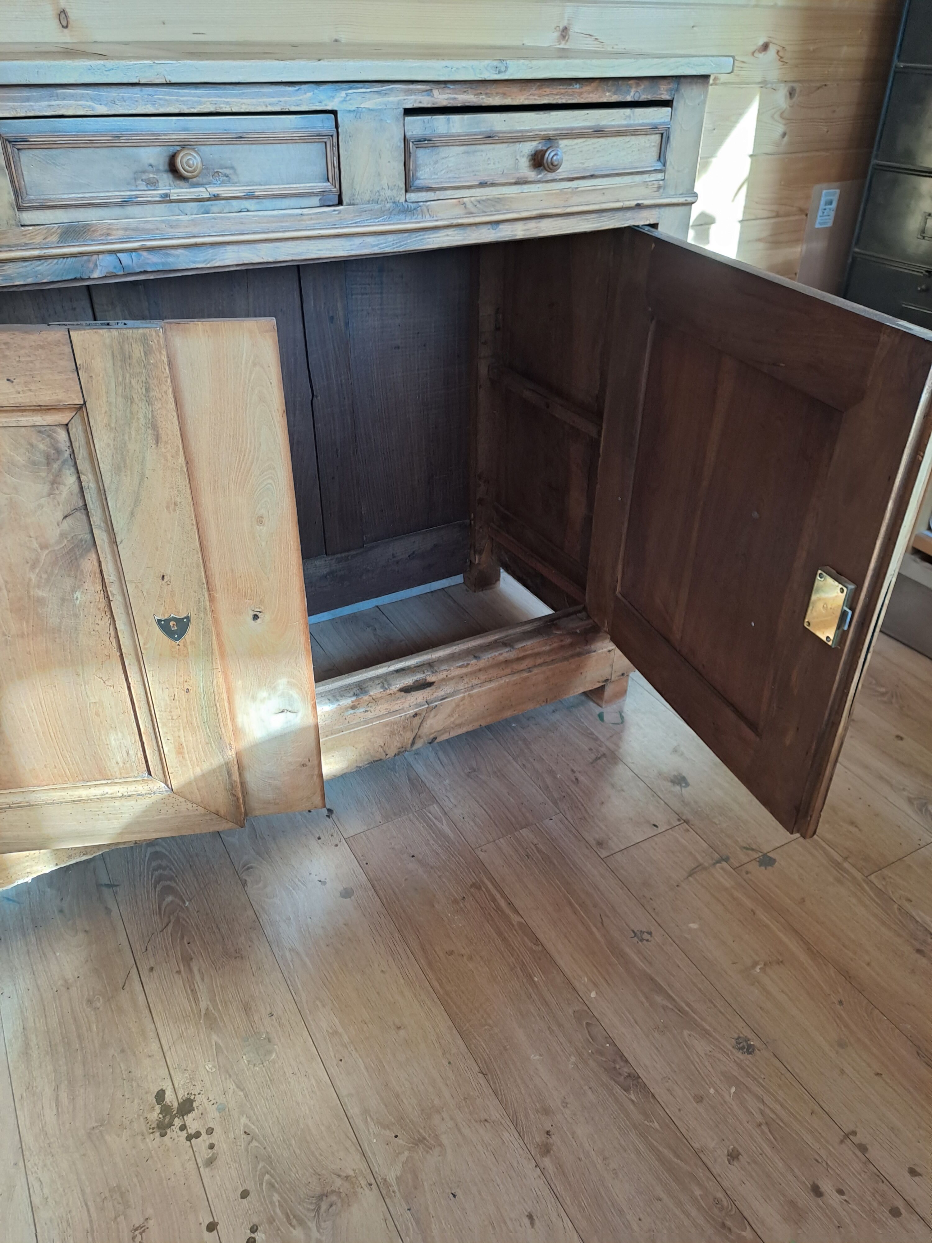 Light walnut sideboard