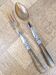 Silver-plated salad servers