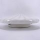 White Murano glass lamp