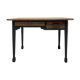 Bureau en bois peint