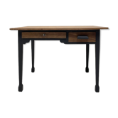 Bureau en bois peint