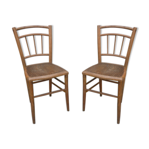 Paire de chaises bistrot