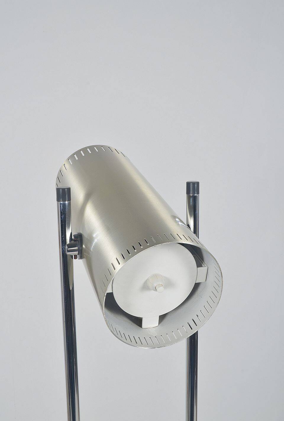 Danish floor lamp 'Trombone' by Jo Hammerborg for Fog & Mørup, 1960s