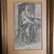 Philip Galle (1537-1612) "Lucretia" Engraving Burin