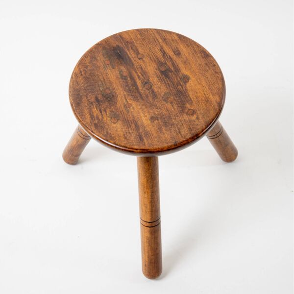 Tabouret de traite français, années 1970