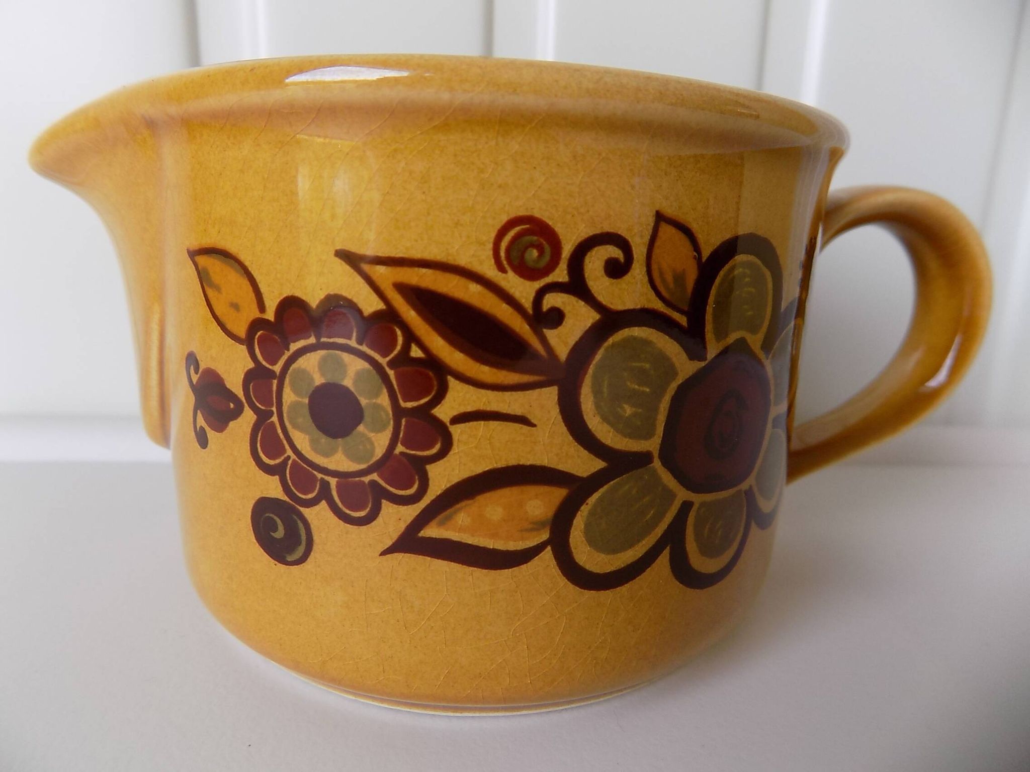 Small Palissy pitcher (vintage)
