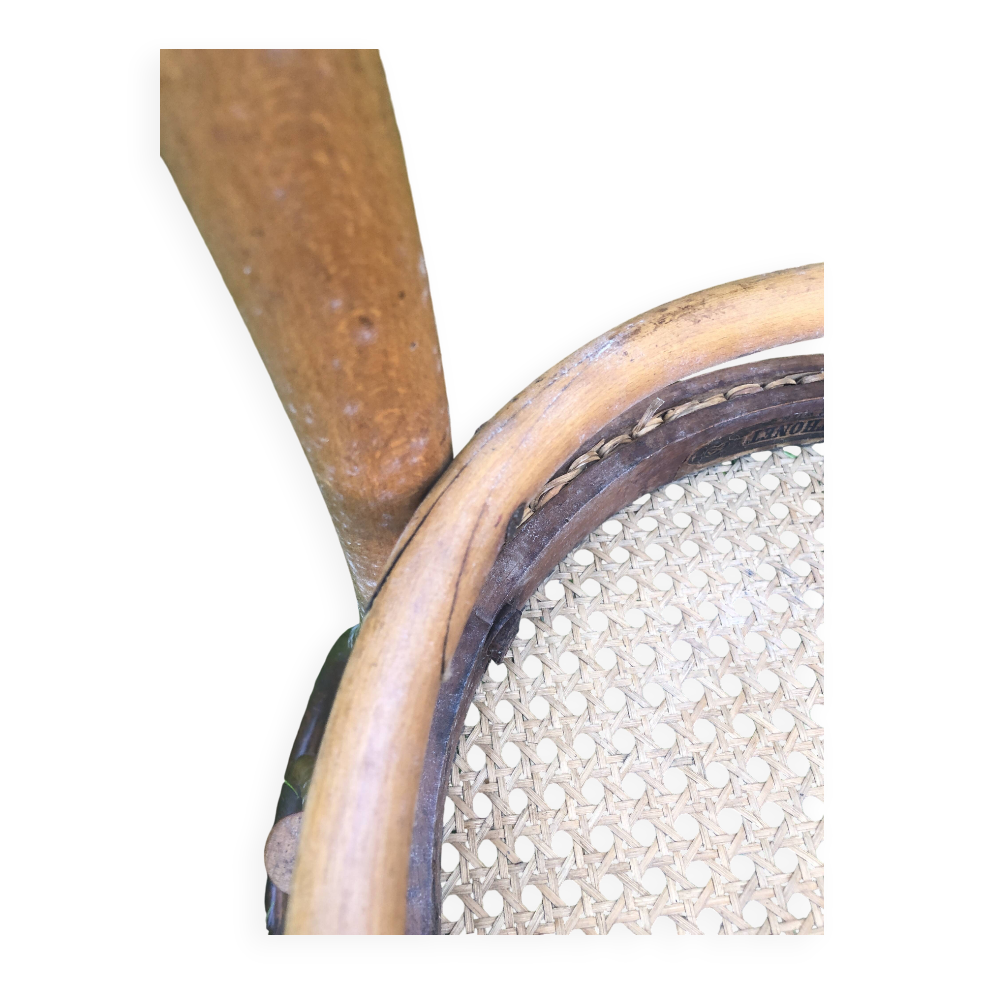Thonet cane bistro chair