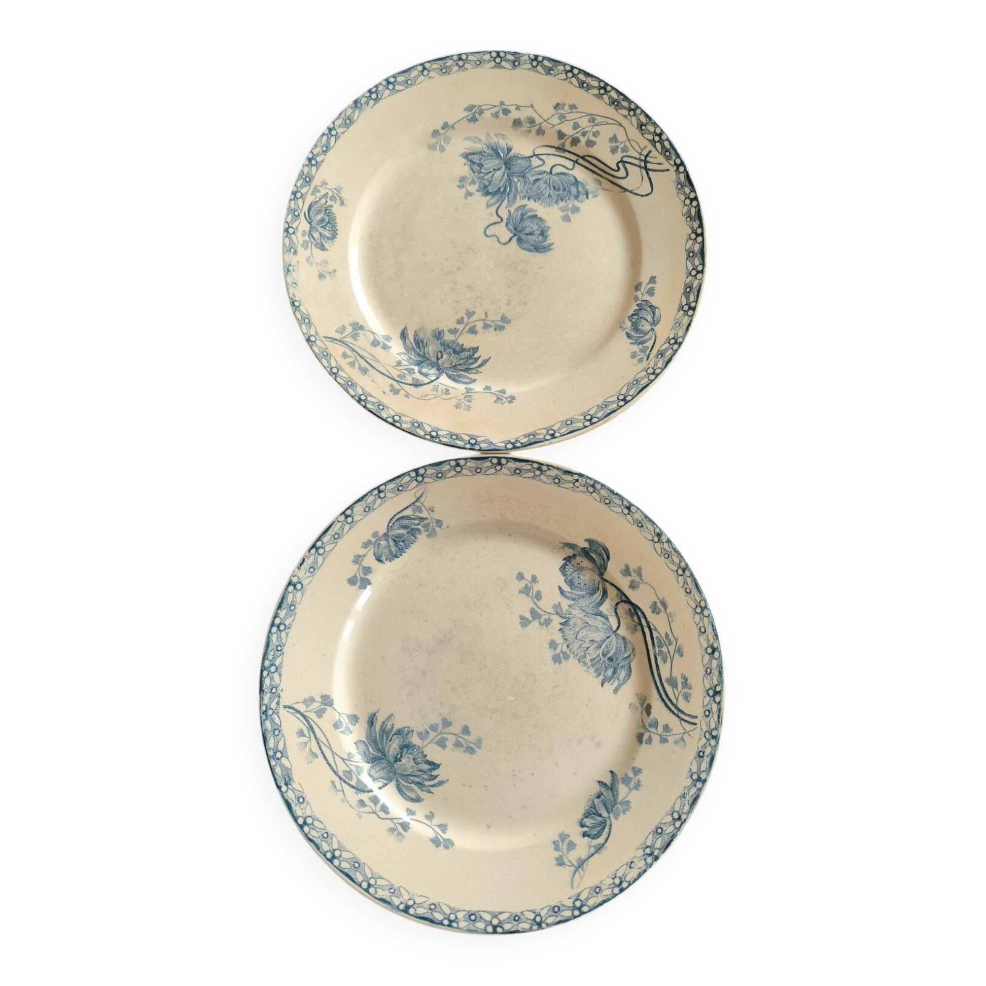 Royat dessert plates Sarreguemines