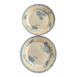 Royat dessert plates Sarreguemines