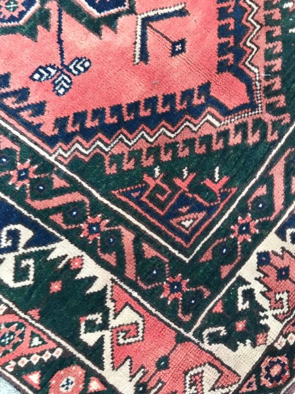 Nice Turkish vintage Konya carpet handmade 115 X 200 CM