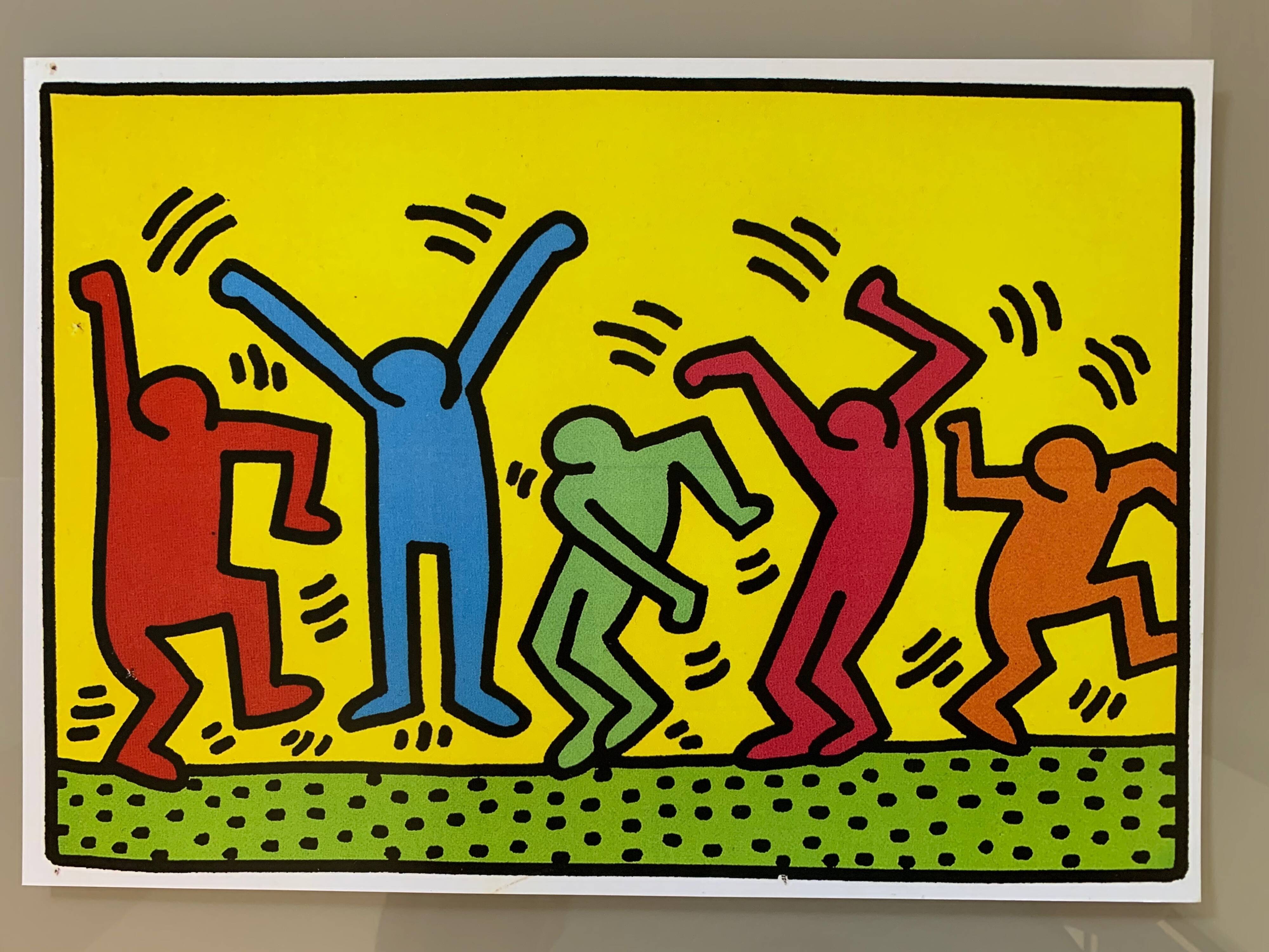 Keith haring poster “dance” 1987