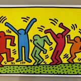 Keith haring affiche « dance » 1987