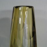 Vintage crystal vase j.b france 1970s