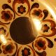 Lot of 10 vintage flat plates from the GIEN factory