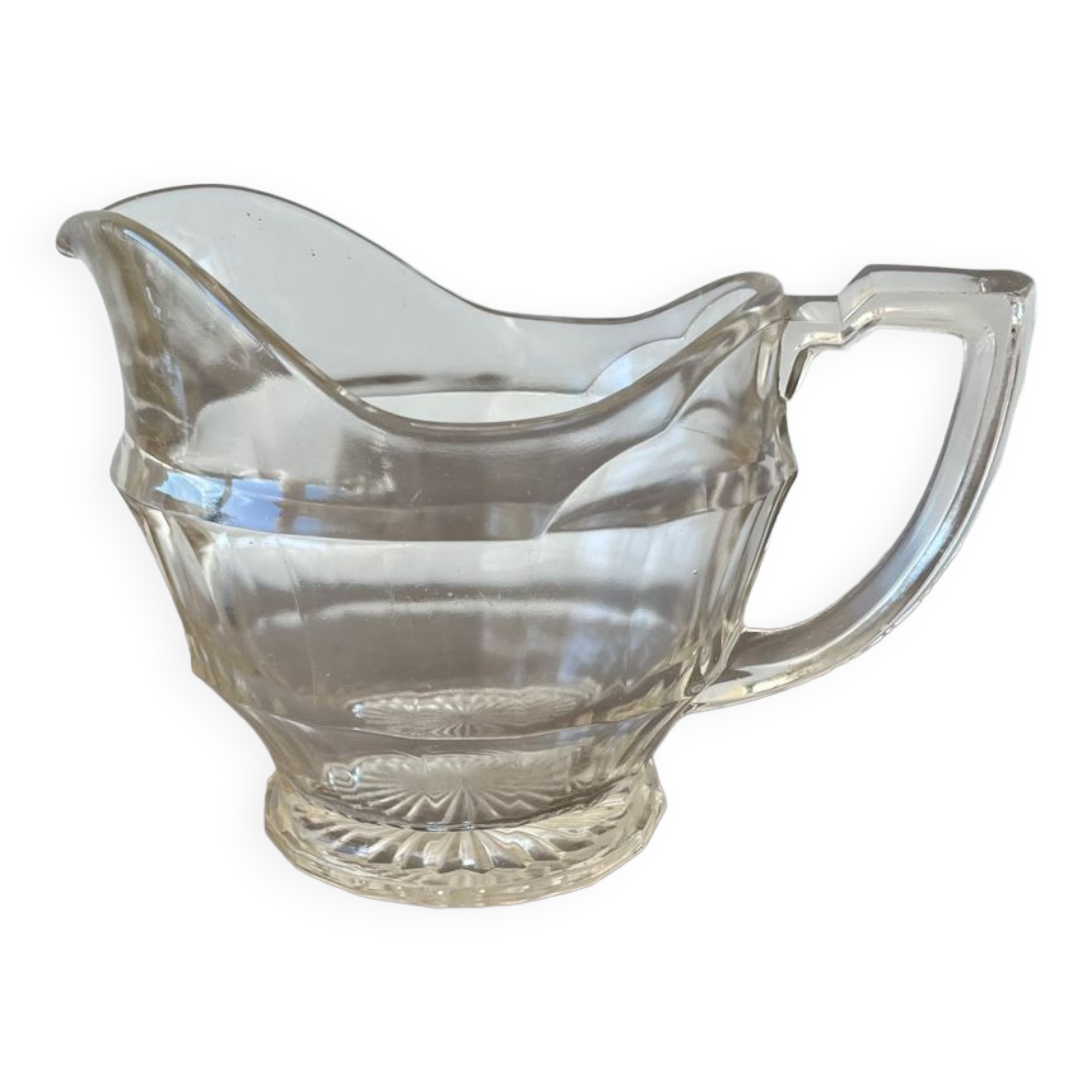 Glass pitcher
