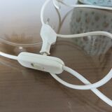 Pale blue open lamp 60 70 years