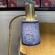 Pair of large modular industrial lamps from the 1950s.