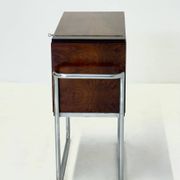 Cabinet bar en noyer italien par Cova Milano