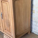 Restored solid wood Art Deco sideboard