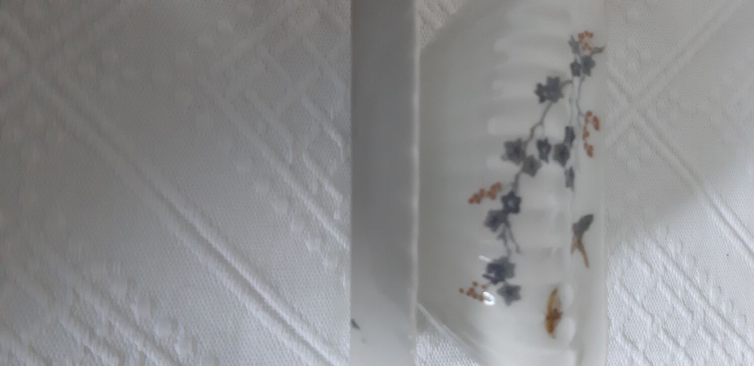 Limoges porcelain gravy boat, Haviland brand