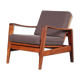 Arne Wahl Iversen lowback chair for Komfort, Denmark 1960