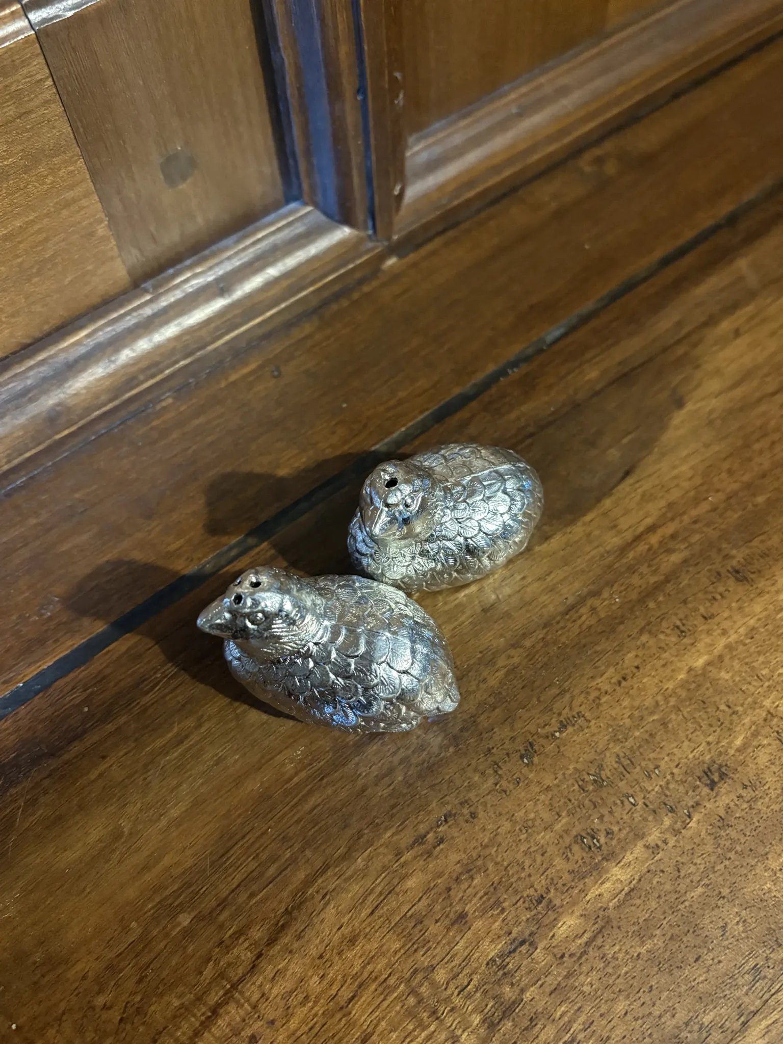 Quail salt and pepper set