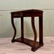 Console in flamed mahogany from empire 19th century