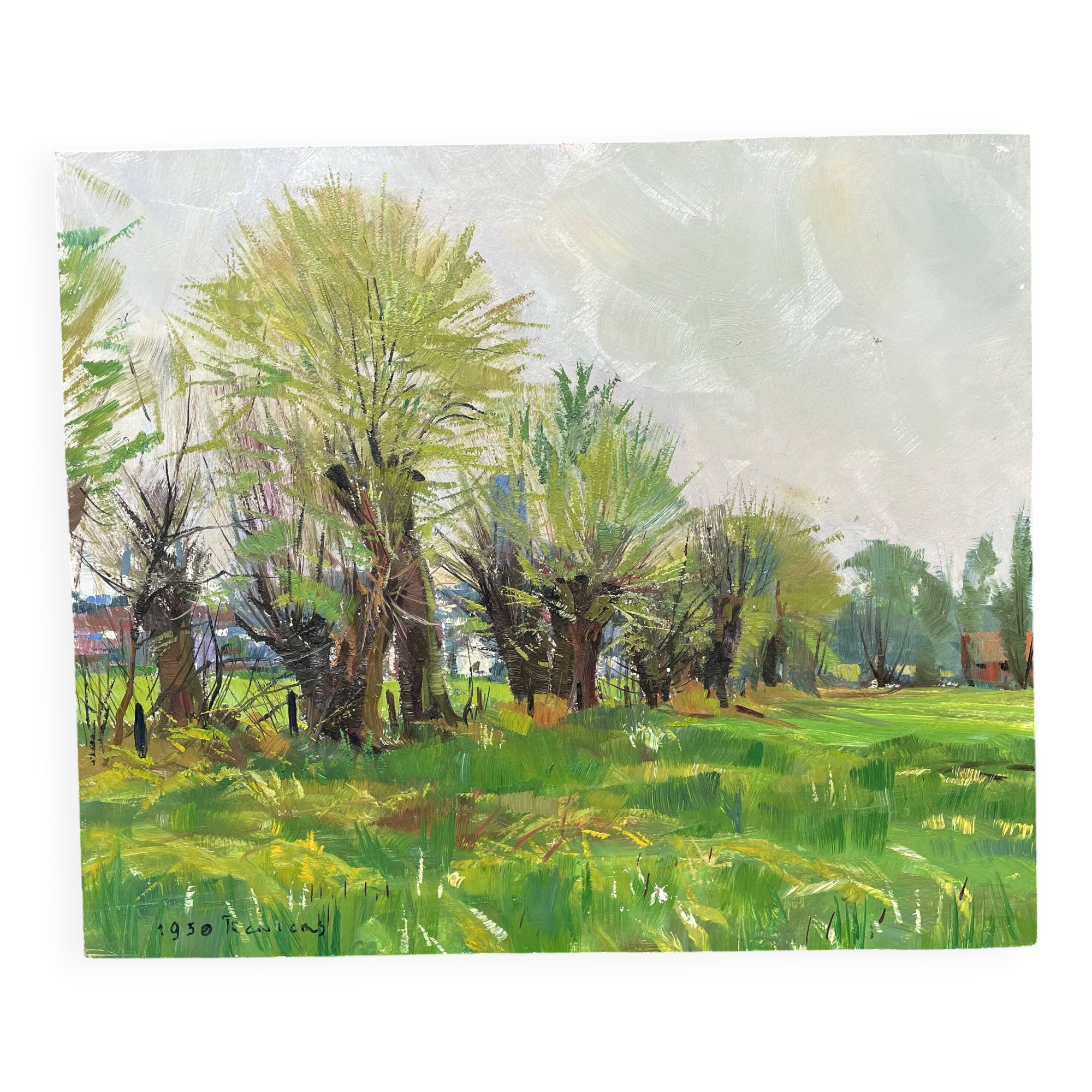 Landscape painting by Tony Reniers