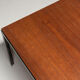 'T-angle' Low table in teak, designed by Florence Knoll for Knoll Int., 1950's