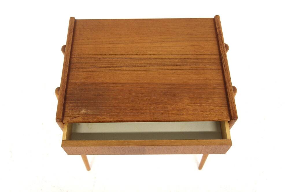 Scandinavian teak bedside table, AB Carlströms, Sweden, 1960