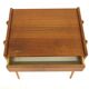 Scandinavian teak bedside table, AB Carlströms, Sweden, 1960
