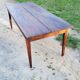 Farmhouse table XIXth century 196cm spindle feet