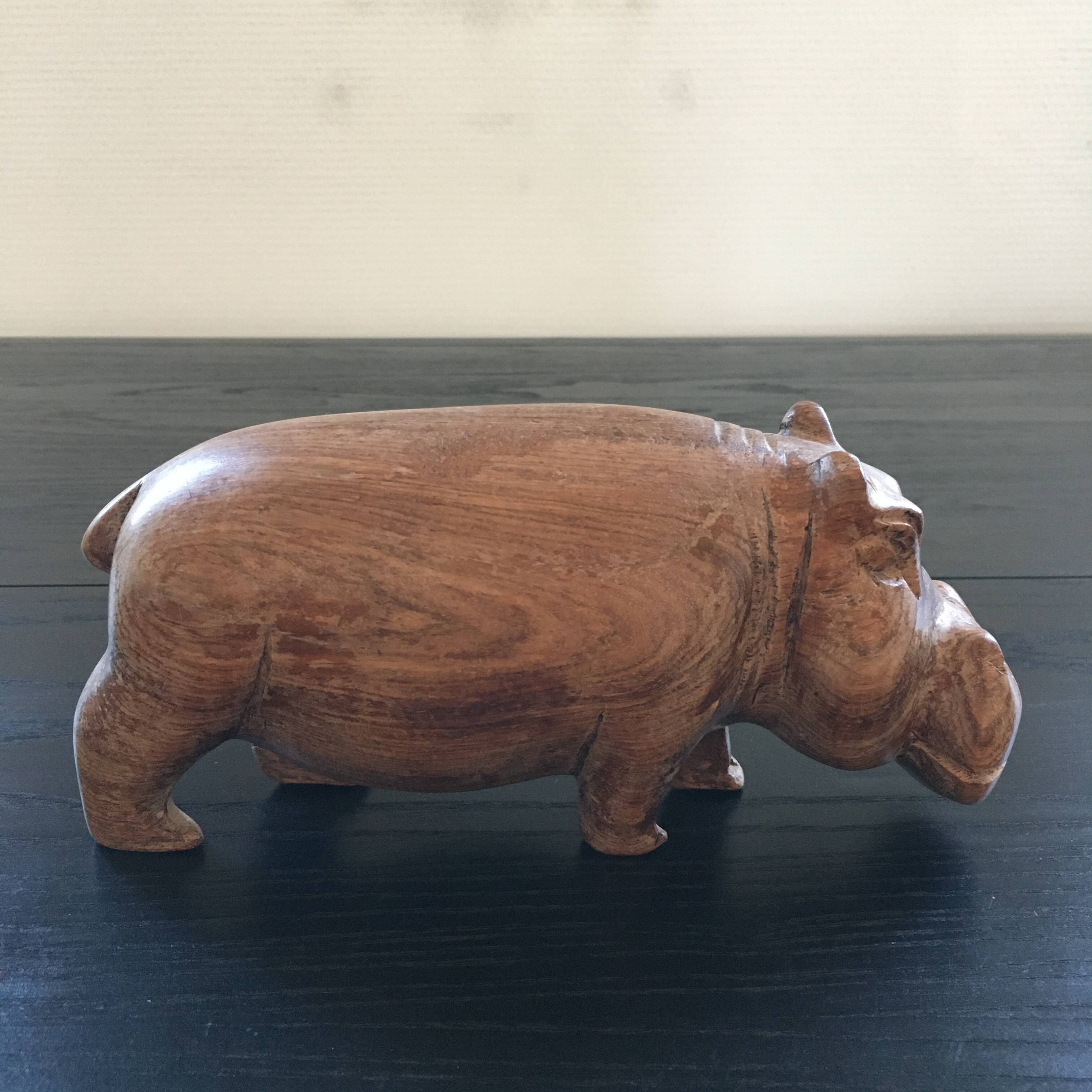 Hippo paperweight