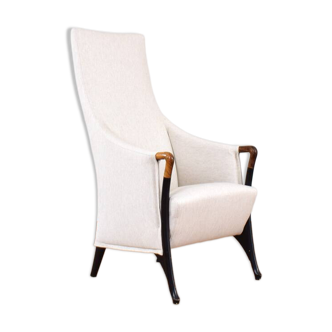 Italian Lounge Chair Progetti by Umberto Asnago for Giorgetti, 1970s.