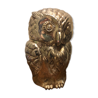 Golden owl ice bucket Mauro Manetti