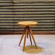 Tabouret de piano à vis reglable République Tchèque Mid-Century modern1960