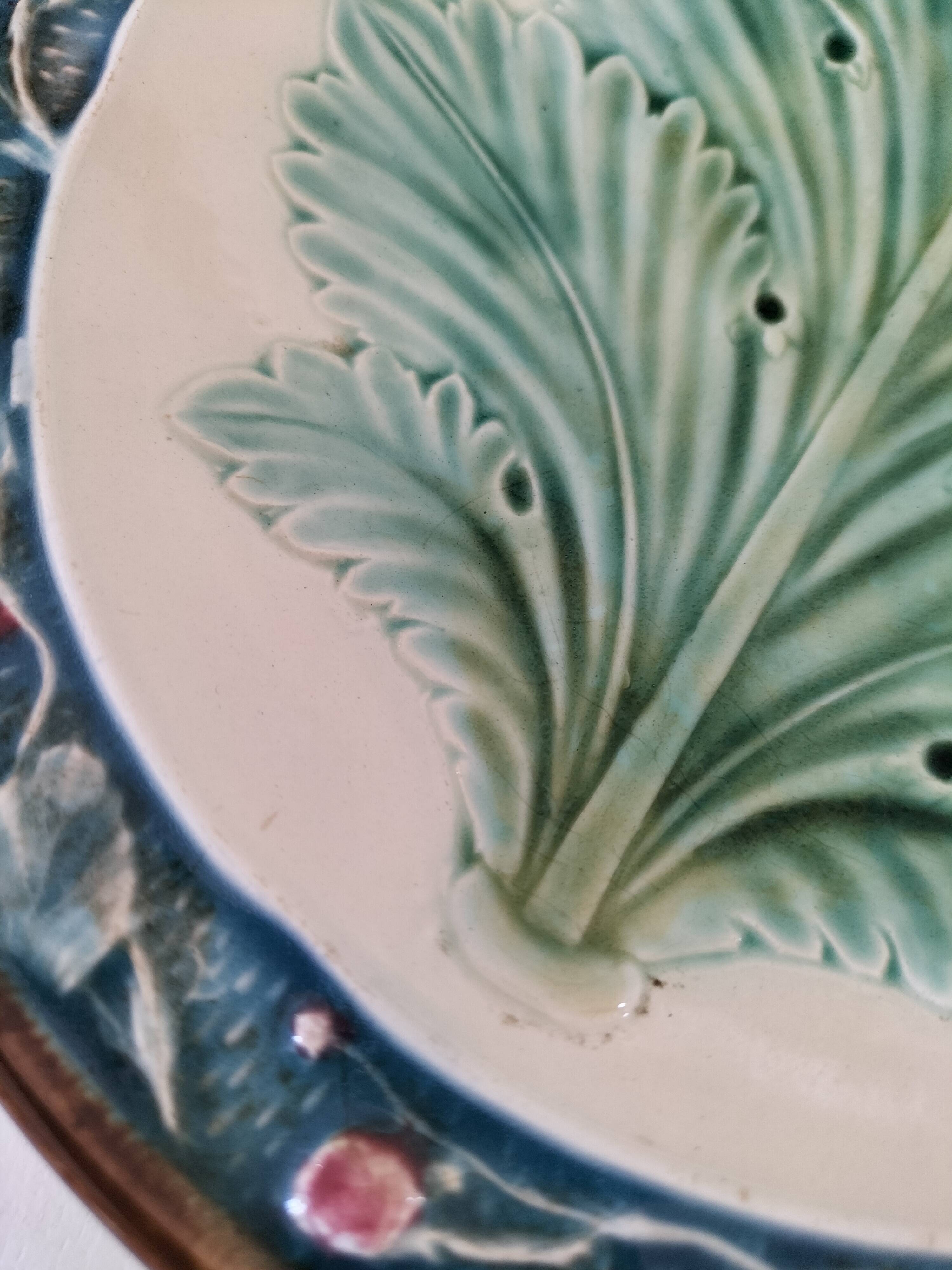 Two Longchamp earthenware plates.