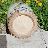 Large amphora vase guerin warriors 70 cm