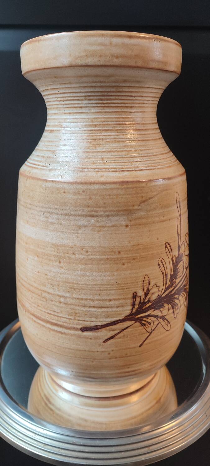 Large Vallauris vase signed by Jacques Fonck and Jean Matéo, 1950s.