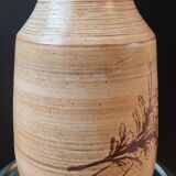 Large Vallauris vase signed by Jacques Fonck and Jean Matéo, 1950s.