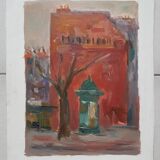 Painting by Nagao Usui "The Morris Column"
