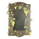 Miroir en bois sculpté à décor de vigne, XXème siècle
